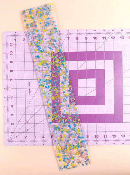 Confetti Fat Quarter (3.5" x 18.5") Ruler