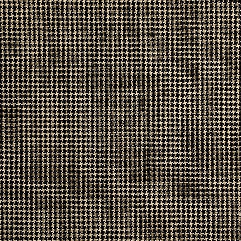 Diamond Textiles: American Vintage Tiny Houndstooth in Tan/Black (AM 10)