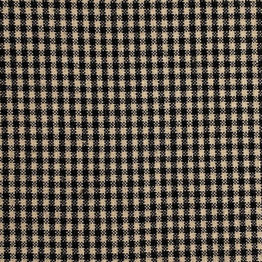 Diamond Textiles: American Vintage Small Gingham in Tan/Black