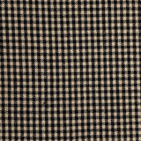 Diamond Textiles: American Vintage Small Gingham in Tan/Black