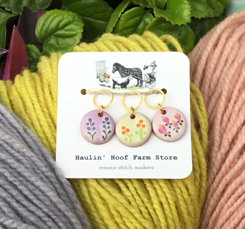 Haulin' Hoof: Limited Edition Bouquet Stitch Markers
