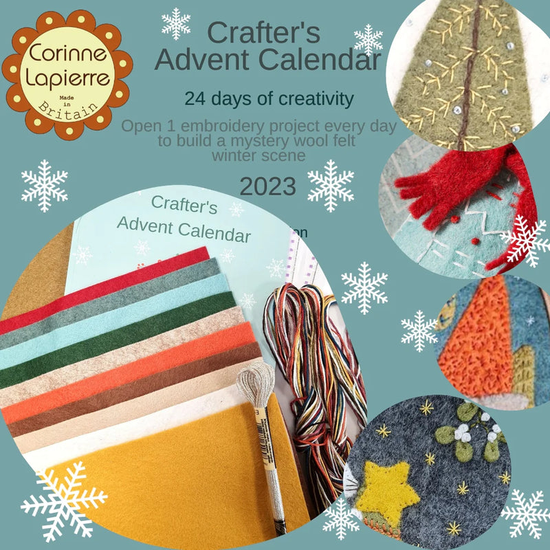 2023 Crafter's Felt Advent Calendar