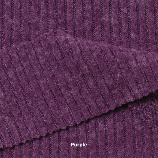 Andes Brushed Ribbed Knit Fabric