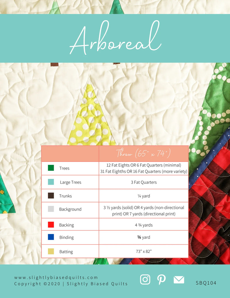 Arboreal Pattern by Slightly Biased
