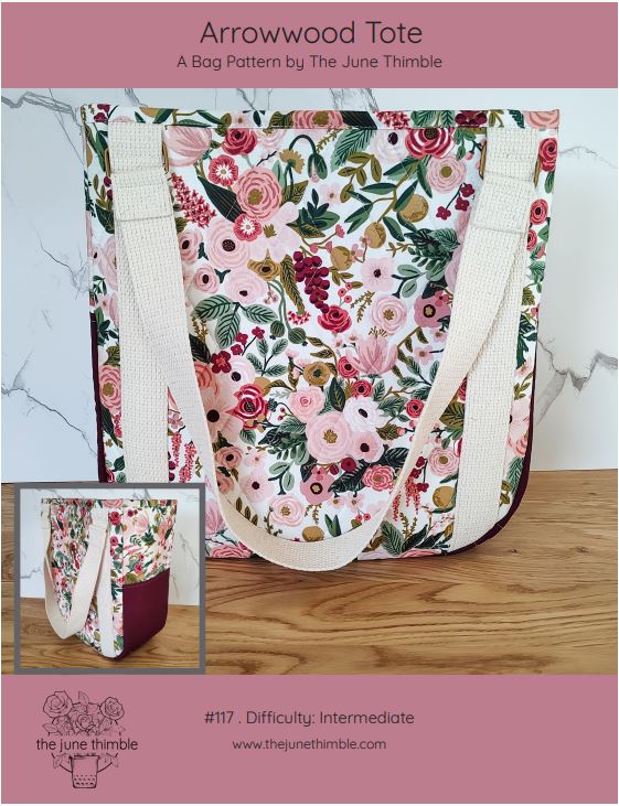 Arrowwood Tote Bag Pattern
