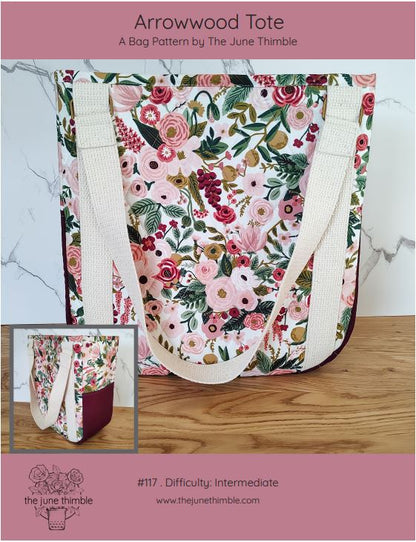 Arrowwood Tote Bag Pattern