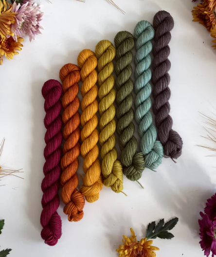 Coates & Co.: Cottage Sock Mini Skein Sets