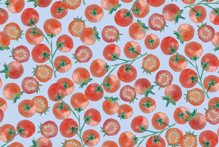 Vegetable Patch - Vine Tomatoes in Red