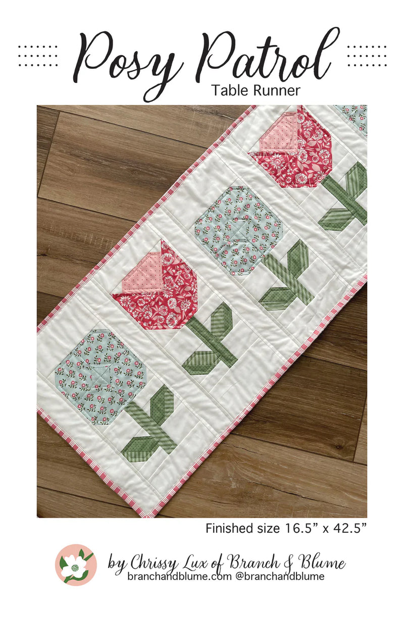 Posy Patrol Table Runner