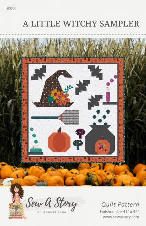 A Little Witchy Sampler Quilt Pattern