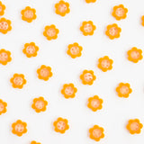 Sarah Hearts Labels: Yellow Daisy Buttons in Multiple Sizes