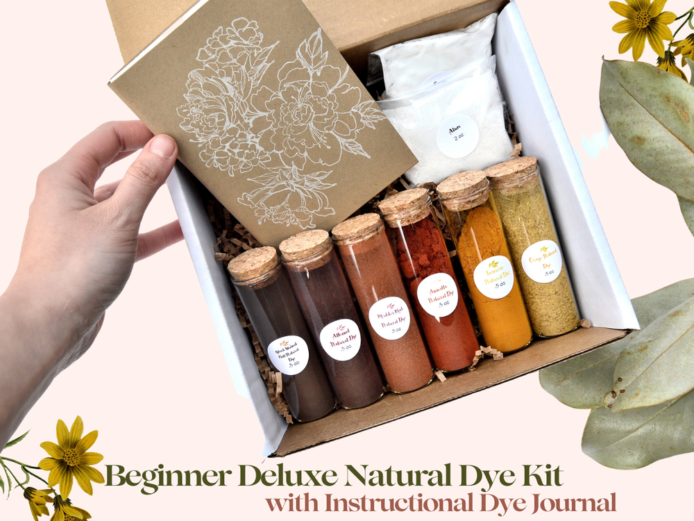 Fiber Culture Deluxe Natural Dye Kit For Protein Fibers
