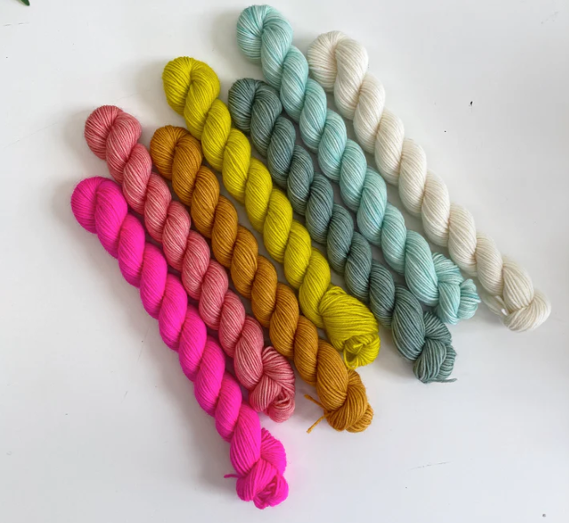 Coates & Co.: Cottage Sock Mini Skein Sets