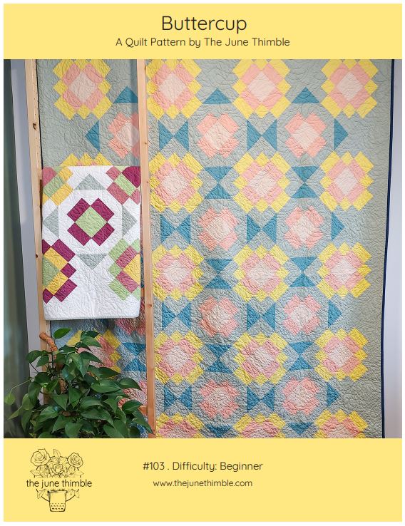 Butercup Pattern Buttercup Quilt Pattern – Sew to Speak