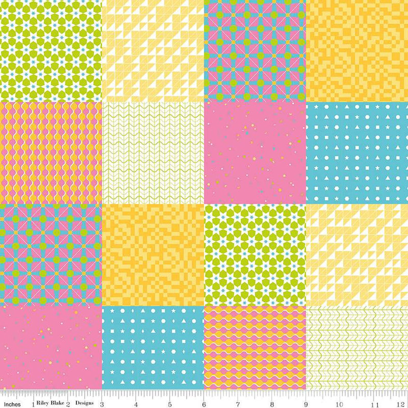 Celebrate: Patchwork in Yellow