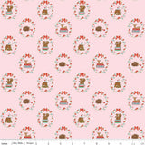 Whimsical Woodlands: Woodland Animals in Pink