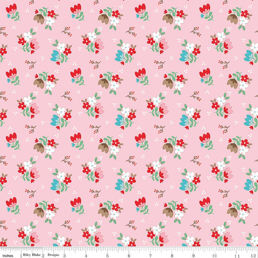 Whimsical Woodlands: Floral in Pink