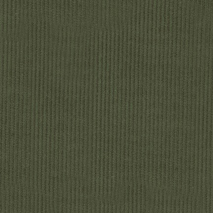 Corduroy in Olive - 8 Wale