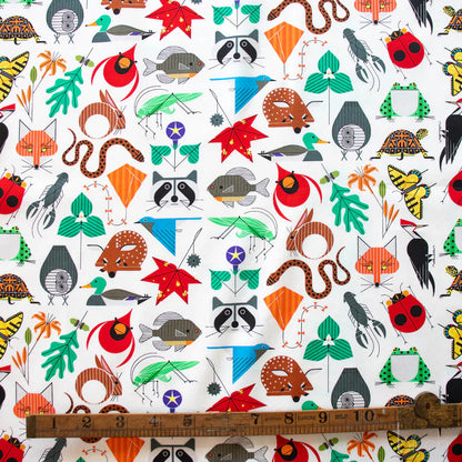 Charley Harper Poplin: Small Spaces for All