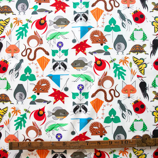 Charley Harper Poplin: Small Spaces for All