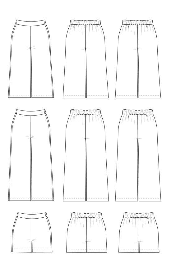 Cashmerette - Calder Pants & Shorts