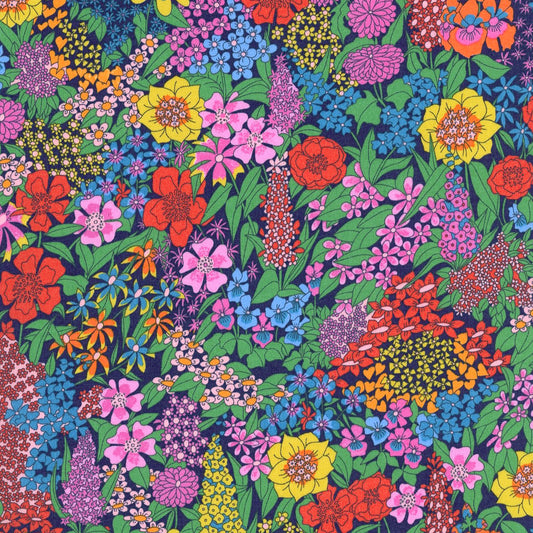 Liberty Tana Lawn - Ciara (E - Green & Pink)