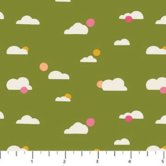 Joyful June: Clouds in Green