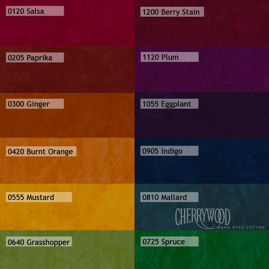 Cherrywood Fabrics 12-Step FQ Bundles