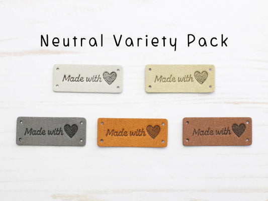 Fox & Pine Made With Love Horizontal Tags