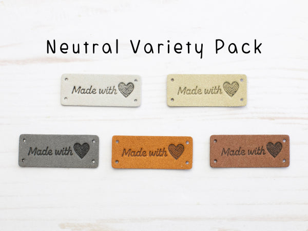 Fox & Pine Made With Love Horizontal Tags