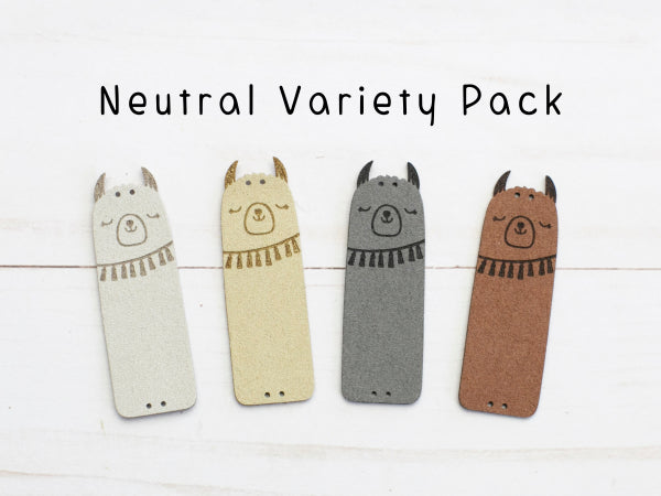 Fox & Pine Llama Fold Over Tags