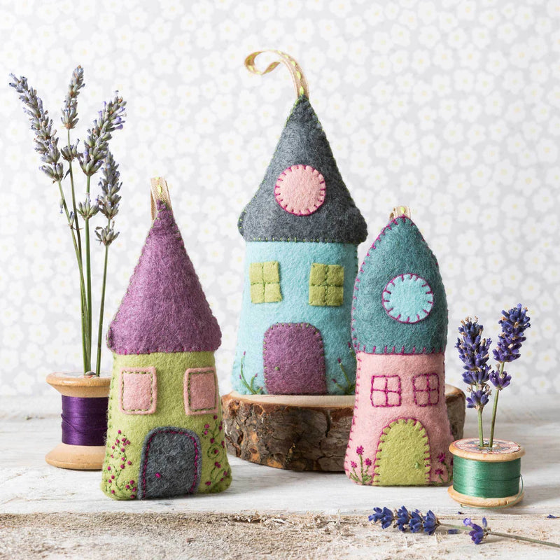 Lavender Houses Felt Craft Kit