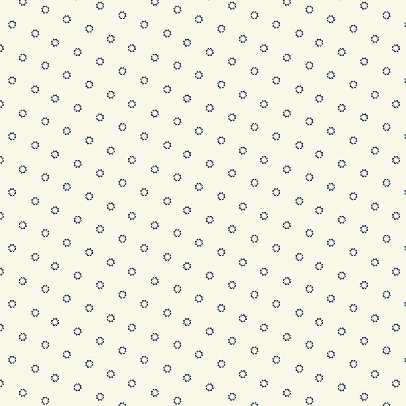 Swatch Book: Daisies in Cream