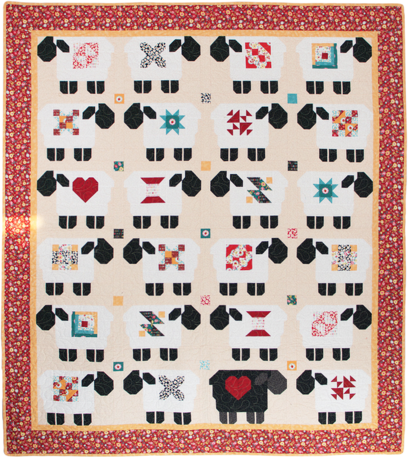 Down the Lane Quilt Pattern by Lamb Farm Designs