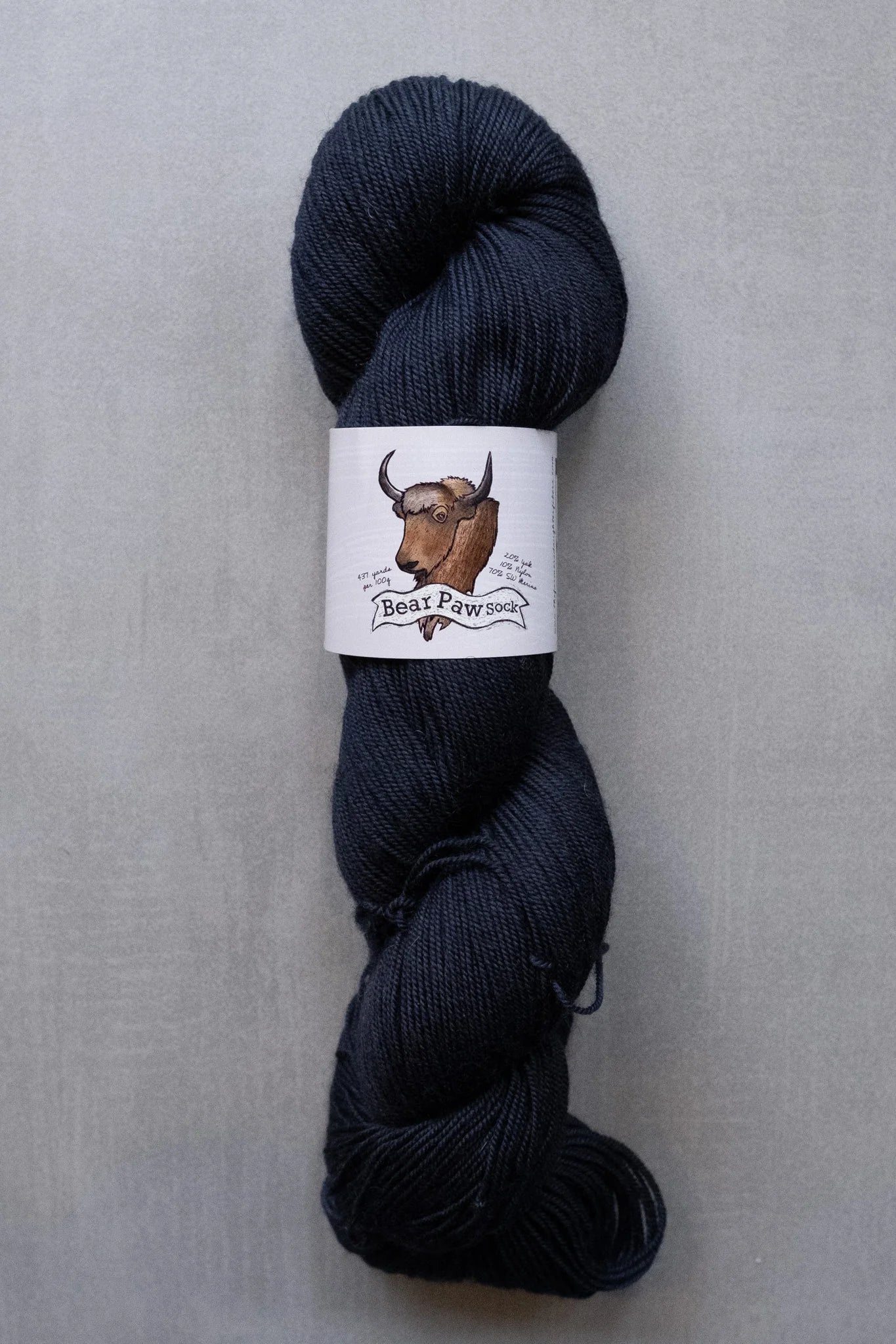 Bear Paw Sock - The Farmer's Daughter Fibers