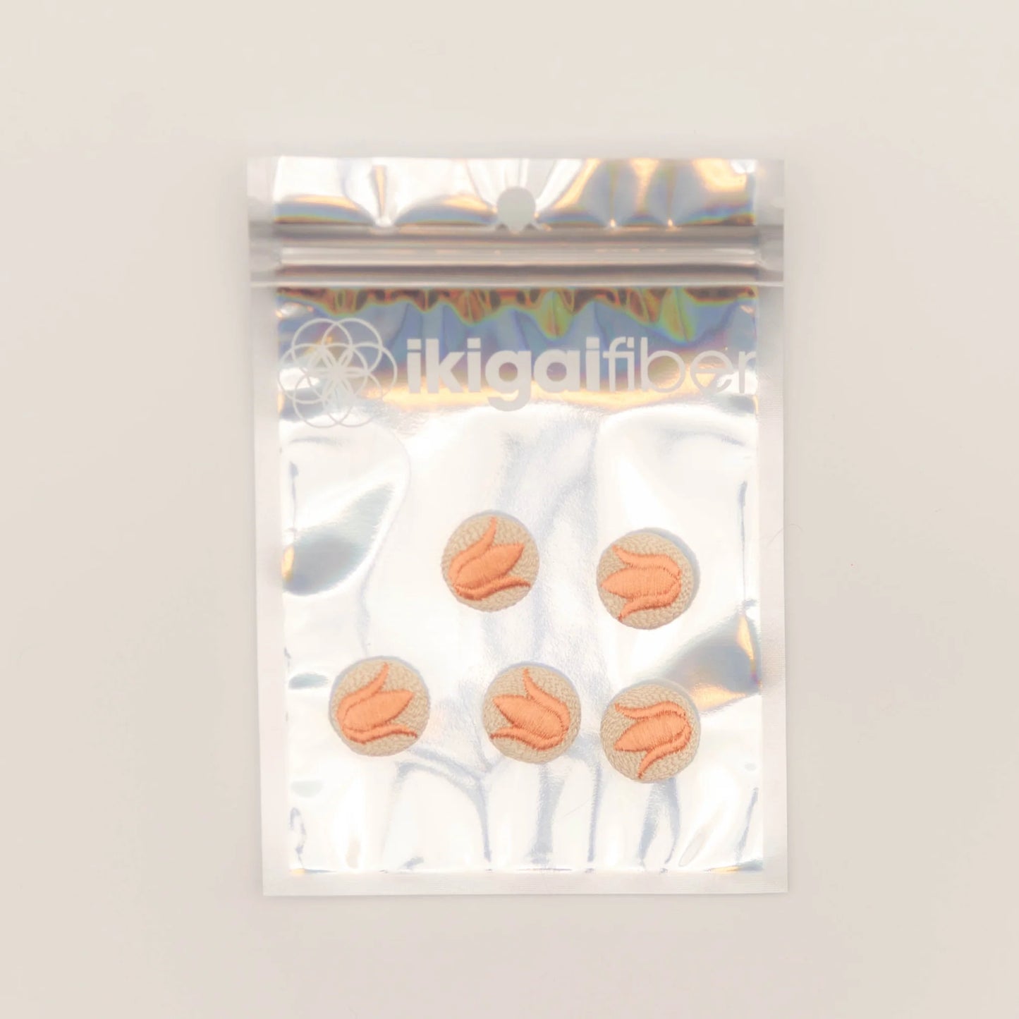 Ikigai: Embroidered Buttons - Multiple Designs