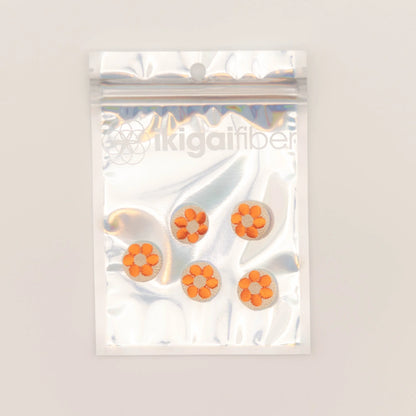 Ikigai: Embroidered Buttons - Multiple Designs