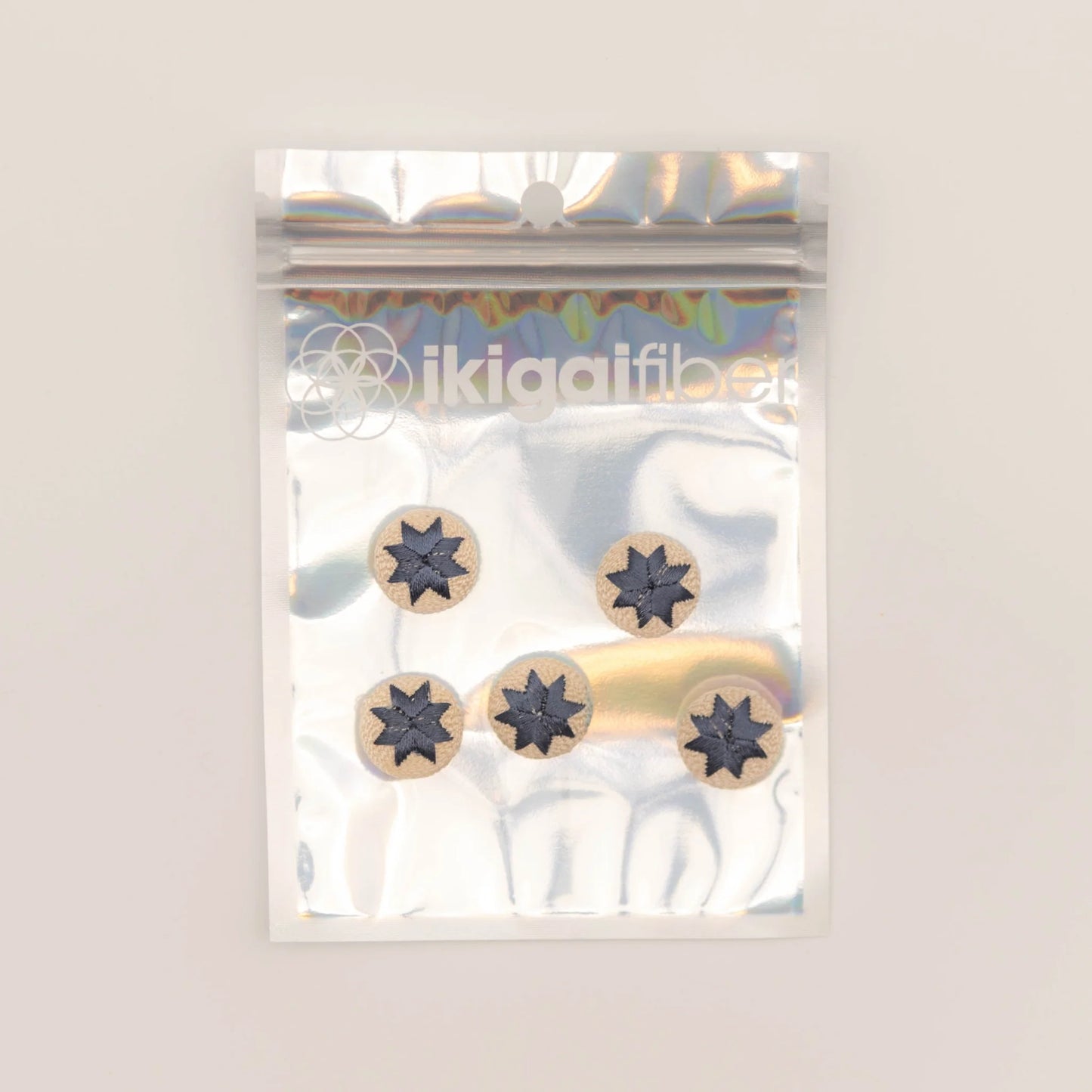 Ikigai: Embroidered Buttons - Multiple Designs