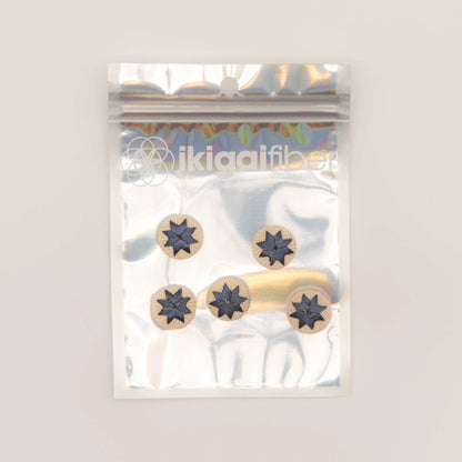 Ikigai: Embroidered Buttons - Multiple Designs