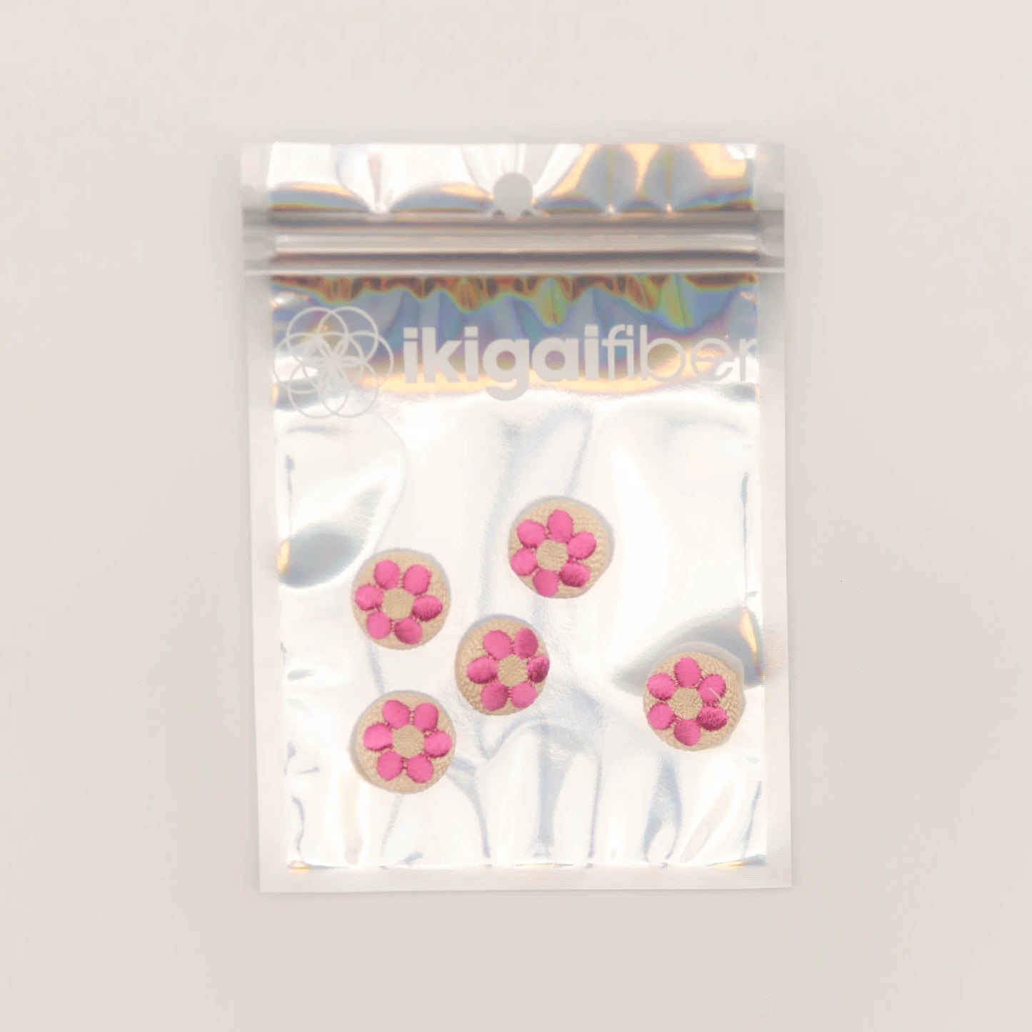 Ikigai: Embroidered Buttons - Multiple Designs