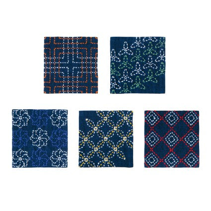 Olympus Sashiko Coaster Kit - Traditional