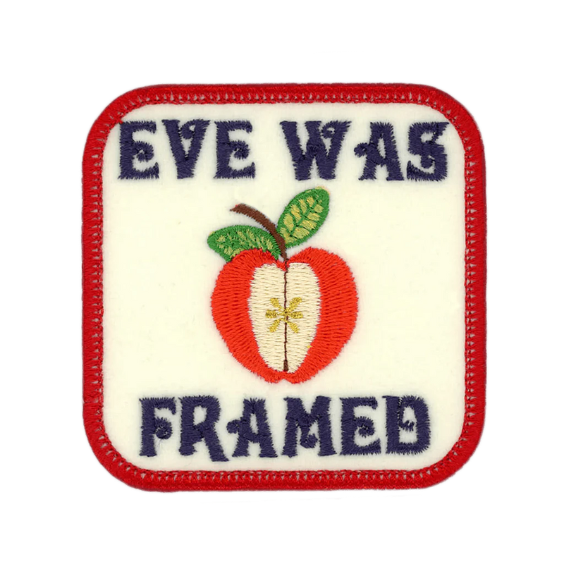 Eve Was Framed Iron-On Patch