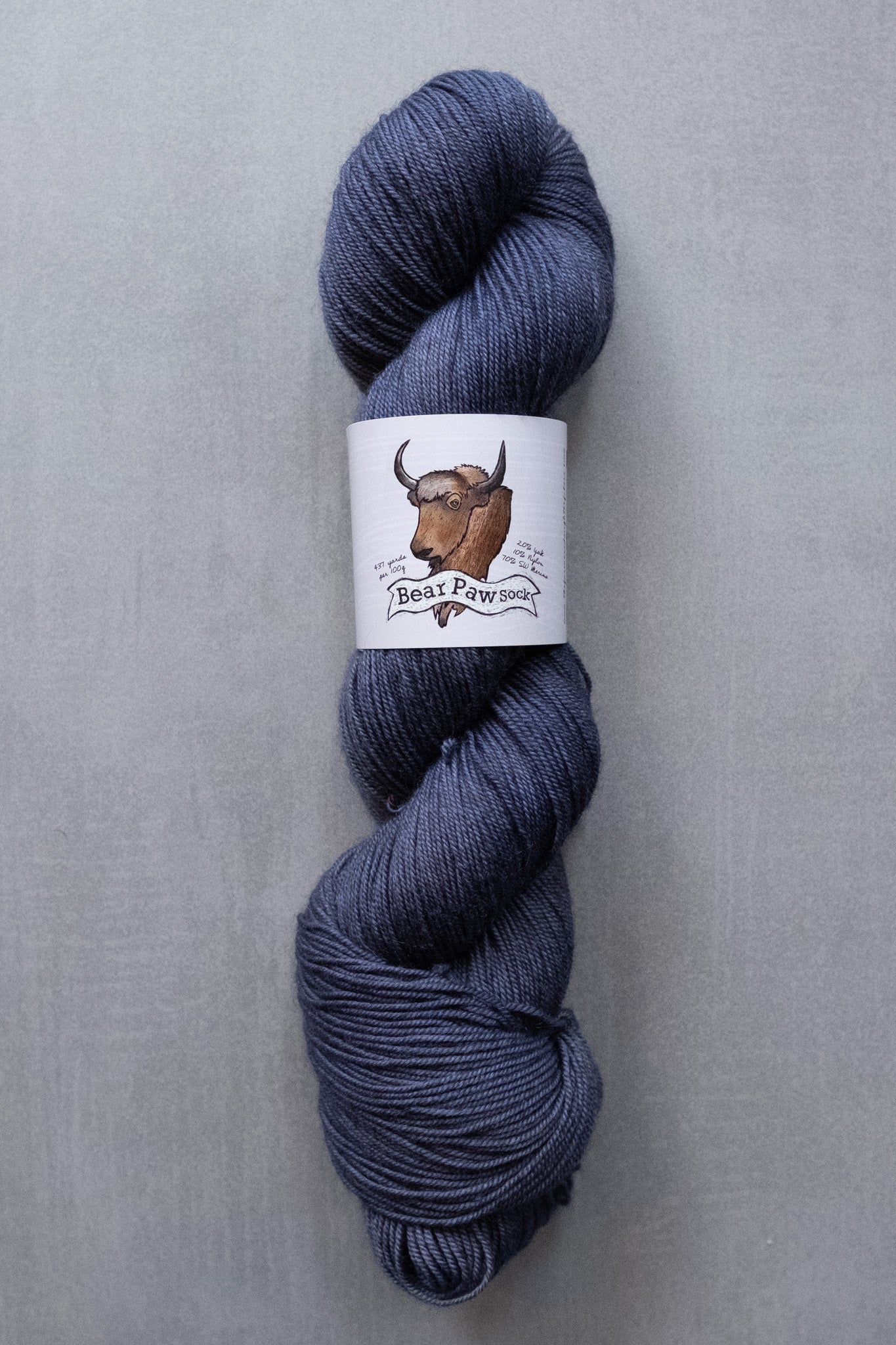 Bear Paw Sock - The Farmer's Daughter Fibers