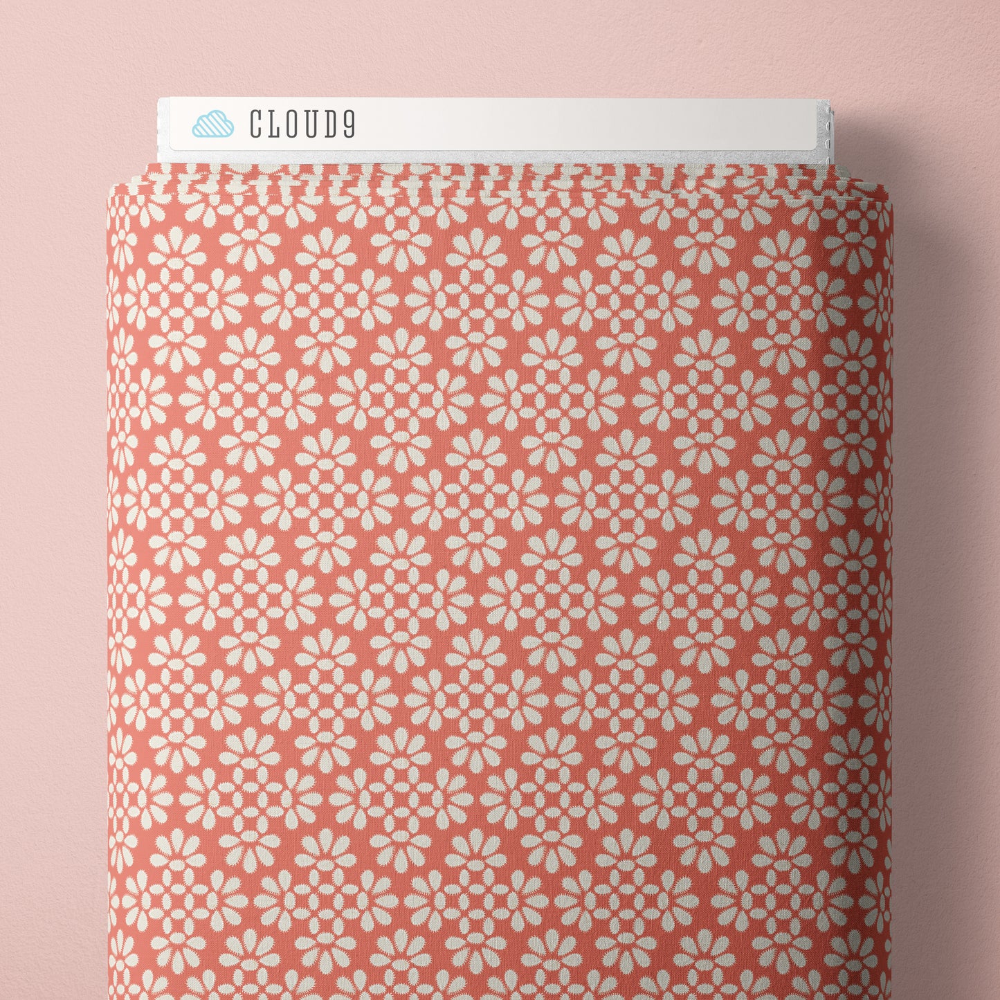 Garden Reverie: Eyelet in Coral
