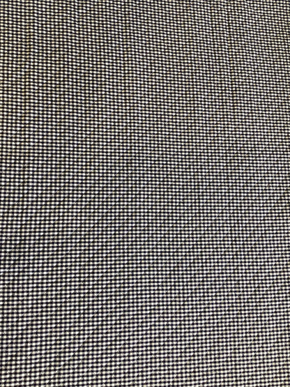 Kokka Kanda Orimono Quilted Gingham in Blue and White