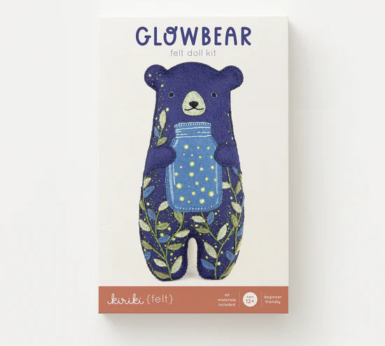 Keeper Bear - Glowbear Felt Doll Kit