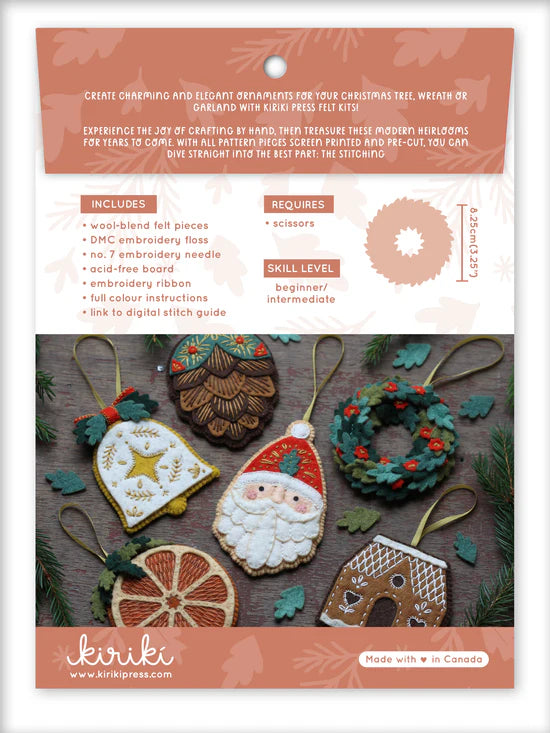 Wreath- Felt Ornament Kit