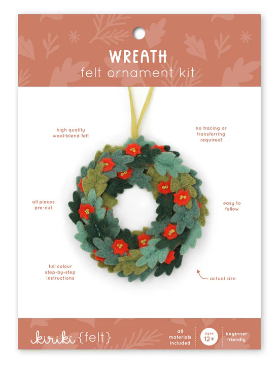 Wreath- Felt Ornament Kit