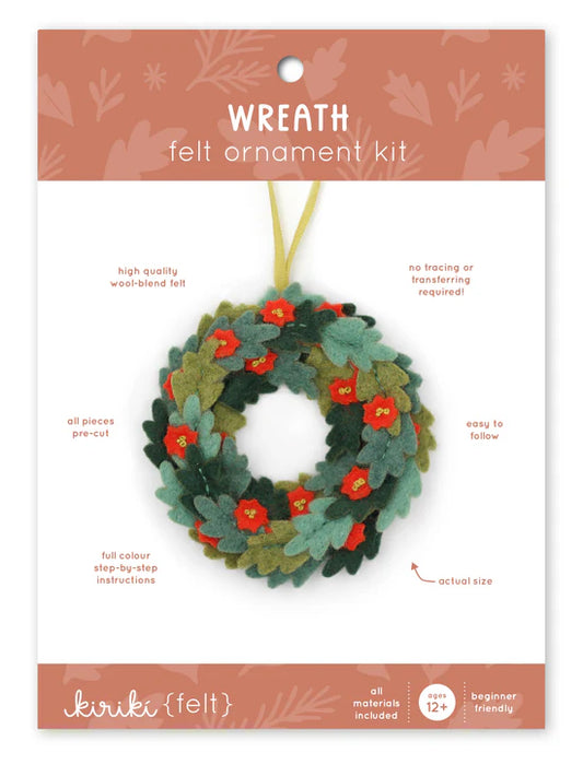 Wreath- Felt Ornament Kit