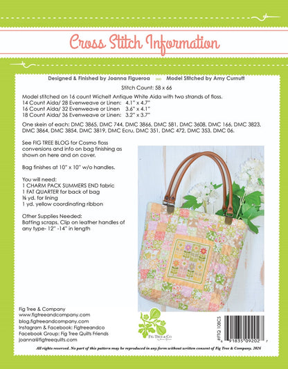 Spiky Rose Cross Stitch Pattern